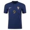 GIROUD #9 France Home Authentic Jersey World Cup 2022 - jerseymallpro