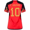 E. HAZARD #10 Belgium Home Jersey World Cup 2022 Women - jerseymallpro