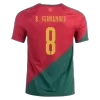 B.FERNANDES #8 Portugal Home Jersey World Cup 2022 - jerseymallpro