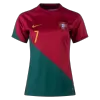 RONALDO #7 Portugal Home Jersey 2022 Women - jerseymallpro