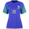 VINI JR #20 Brazil Away Jersey World Cup 2022 Women - jerseymallpro