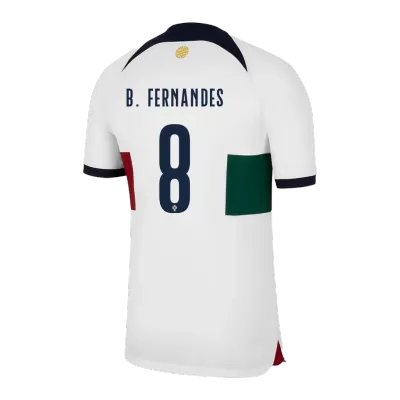 B.FERNANDES #8 Portugal Away Jersey World Cup 2022 - jerseymallpro