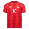 RAMSEY #10 Wales Home Jersey World Cup 2022 - jerseymallpro