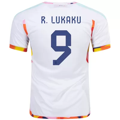 R.LUKAKU #9 Belgium Away Jersey World Cup 2022 - jerseymallpro