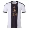 SANÉ #19 Germany Home Authentic Jersey World Cup 2022 - jerseymallpro