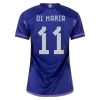 DI MARIA #11 Argentina Away Jersey World Cup 2022 Women - jerseymallpro