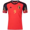 R.LUKAKU #9 Belgium Home Authentic Jersey World Cup 2022 - jerseymallpro