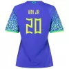 VINI JR #20 Brazil Away Jersey World Cup 2022 Women - jerseymallpro