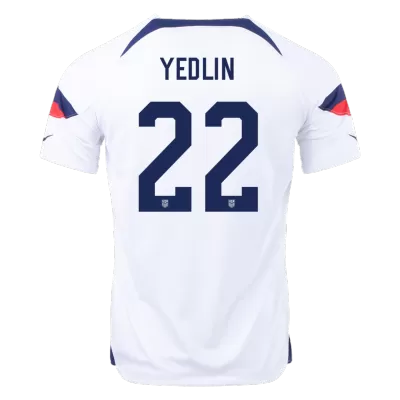 YEDLIN #22 USA Home Jersey World Cup 2022 - jerseymallpro