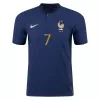 GRIEZMANN #7 France Home Authentic Jersey World Cup 2022 - jerseymallpro