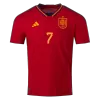 MORATA #7 Spain Home Authentic Jersey World Cup 2022 - jerseymallpro