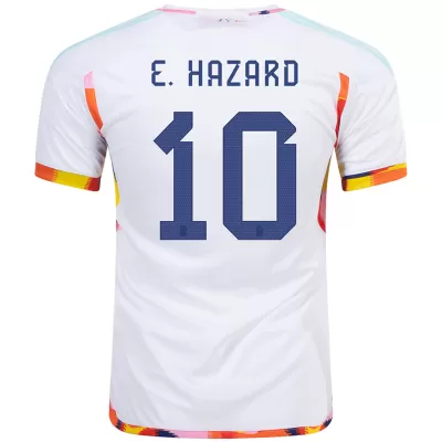 E. HAZARD #10 Belgium Away Jersey World Cup 2022 - jerseymallpro