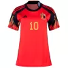 E. HAZARD #10 Belgium Home Jersey World Cup 2022 Women - jerseymallpro