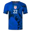 YEDLIN #22 USA Away Authentic Jersey World Cup 2022 - jerseymallpro