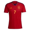 MORATA #7 Spain Home Jersey World Cup 2022 - jerseymallpro