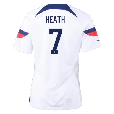 HEATH #7 USA Home Jersey World Cup 2022 Women - jerseymallpro