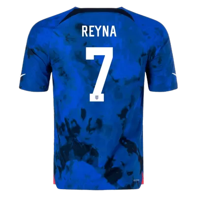 HEATH #7 USA Away Authentic Jersey World Cup 2022 - jerseymallpro