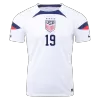 DUNN #19 USA Home Jersey World Cup 2022 - jerseymallpro