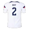 DEST #2 USA Home Authentic Jersey World Cup 2022 - jerseymallpro