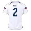 DEST #2 USA Home Jersey World Cup 2022 - jerseymallpro