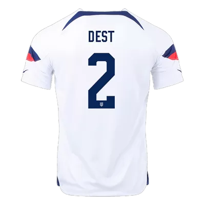 DEST #2 USA Home Jersey World Cup 2022 - jerseymallpro