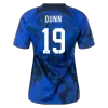 DUNN #19 USA Away Jersey World Cup 2022 Women - jerseymallpro