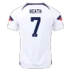 HEATH #7 USA Home Jersey World Cup 2022 - jerseymallpro