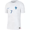 GRIEZMANN #7 France Away Authentic Jersey World Cup 2022 - jerseymallpro