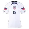 RAPINOE #15 USA Home Jersey World Cup 2022 Women - jerseymallpro