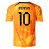 MEMPHIS #10 Netherlands Home Jersey World Cup 2022 - jerseymallpro