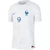 GIROUD #9 France Away Authentic Jersey World Cup 2022 - jerseymallpro