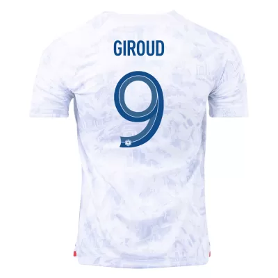 GIROUD #9 France Away Jersey World Cup 2022 - jerseymallpro