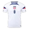 McKENNIE #8 USA Home Jersey World Cup 2022 - jerseymallpro