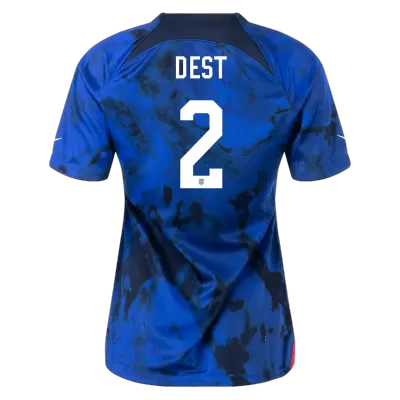 DEST #2 USA Away Jersey World Cup 2022 Women - jerseymallpro