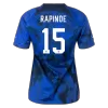 RAPINOE #15 USA Away Jersey World Cup 2022 Women - jerseymallpro