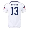 MORGAN #13 USA Home Jersey World Cup 2022 - jerseymallpro