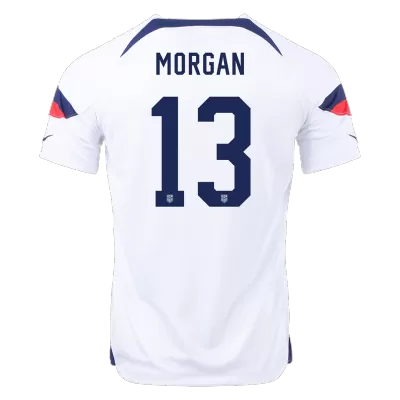 MORGAN #13 USA Home Jersey World Cup 2022 - jerseymallpro