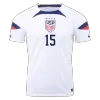 RAPINOE #15 USA Home Jersey World Cup 2022 - jerseymallpro