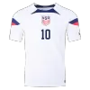 PULISIC #10 USA Home Authentic Jersey World Cup 2022 - jerseymallpro