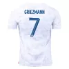 GRIEZMANN #7 France Away Jersey World Cup 2022 - jerseymallpro