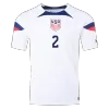 DEST #2 USA Home Authentic Jersey World Cup 2022 - jerseymallpro