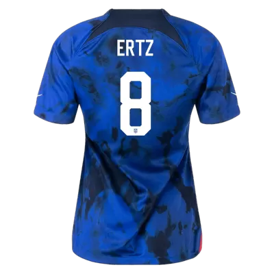 ERTZ #8 USA Away Jersey World Cup 2022 Women - jerseymallpro