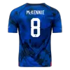 McKENNIE #8 USA Away Jersey World Cup 2022 - jerseymallpro
