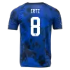 ERTZ #8 USA Away Jersey World Cup 2022 - jerseymallpro
