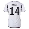 MUSIALA #14 Germany Home Authentic Jersey World Cup 2022 - jerseymallpro