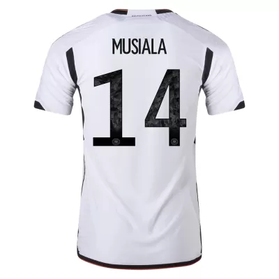 MUSIALA #14 Germany Home Authentic Jersey World Cup 2022 - jerseymallpro