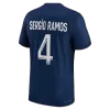 SERGIO RAMOS #4 PSG Home Authentic Jersey 2022/23 - jerseymallpro