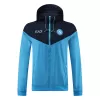 Napoli Hoodie Windbreaker Jacket 2022/23 - Blue&Black - jerseymallpro