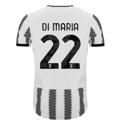 DI MARIA #22 Juventus Home Authentic Jersey 2022/23 - jerseymallpro