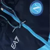 Napoli Hoodie Windbreaker Jacket 2022/23 - Blue&Black - jerseymallpro